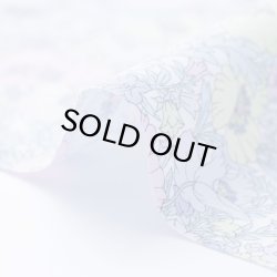 画像3: リバティファブリック花柄生地「メドゥ・ソング」別注カラー　カットクロス（50✕50cm）