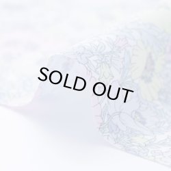 画像3: リバティファブリック花柄生地「メドゥ・ソング」別注カラー　布幅×50cm