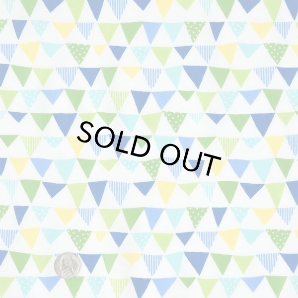 画像2: ガーランド柄(ブルー) (2)