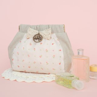 四角パッチのポーチ(ハンドメイドキット） - COTTONTIME
