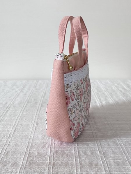 画像2: ダブルポケットポーチ16cmファスナー(型紙／仕様書） (2)