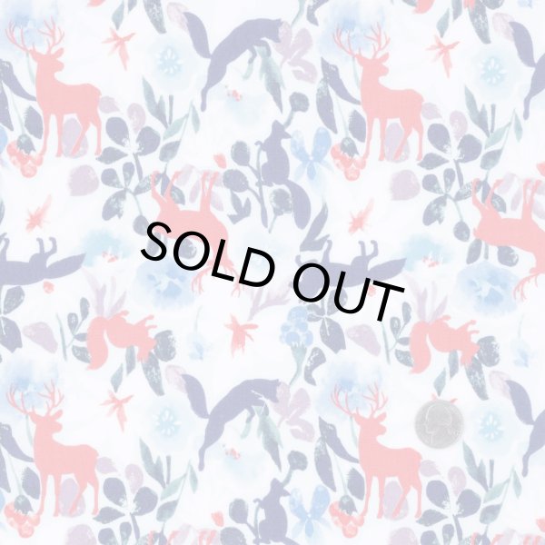 画像1: 森の動物柄 (1)